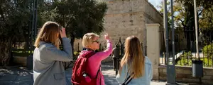 Walking art tour