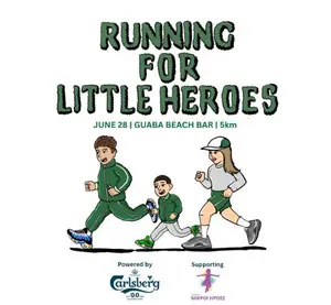 Running for Little Heroes: 5km Charity Run at Guaba Beach Bar