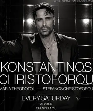 Konstantinos Christoforou: Live on Stage Every Saturday in Nicosia