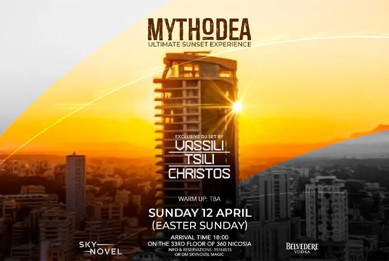 Mythωdea: Ultimate Sunset Experience at 360 Tower Nicosia 2026