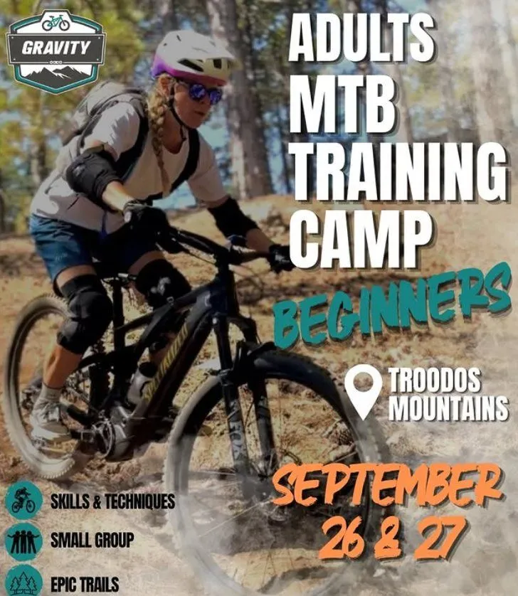 Adults MTB Training Camp: Beginners at Troodos Mountains