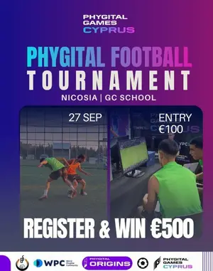 Phygital Football Tournament: 2x2 & 5x5 at GC School Nicosia