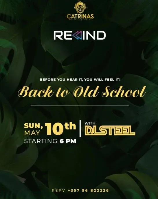 Rewind: Back to Old School DJ Night in Limassol