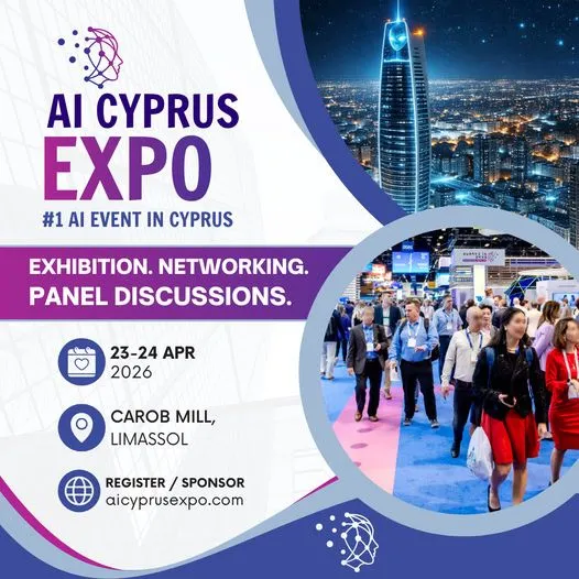 AI Cyprus Expo: Επιχειρηματική εκδήλωση για την τεχνητή νοημοσύνη στη Λεμεσό