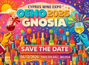 Oenognosia 2026: Wine Expo, Masterclasses & B2B Networking Λευκωσία