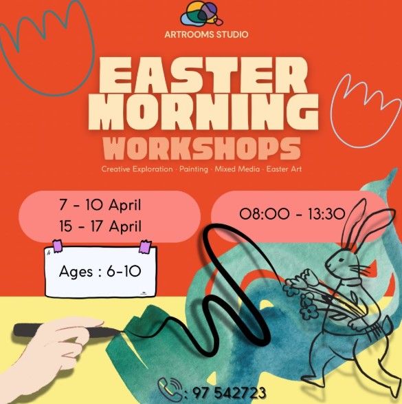 Easter Mornings at ArtRooms: Creative Kids' Studio