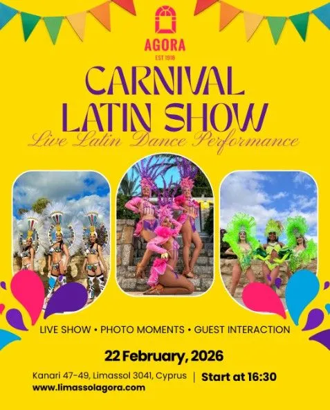 Carnival Latin Show: Live Dance στο Limassol AGORA