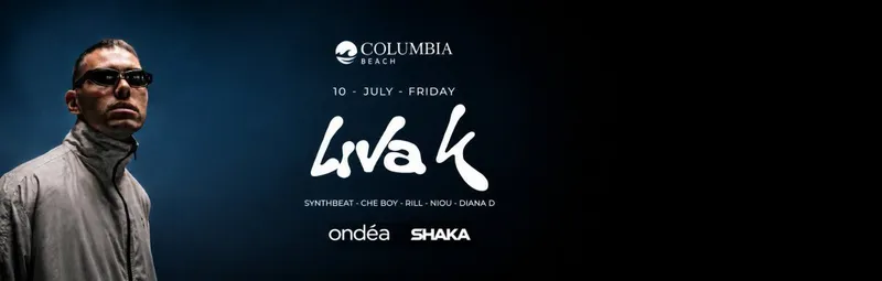 Liva K: Electronic Music Night at Columbia Beach in Pissouri