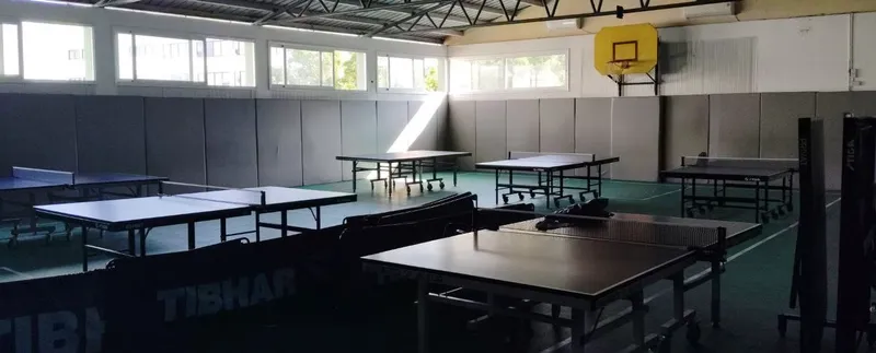 An Amateur Table Tennis Competition in Limassol