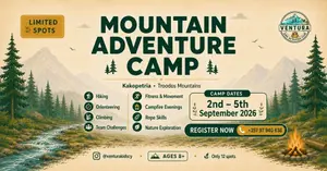 Mountain Adventure Camp: 4-Day Outdoor Camp in Troodos Mountains