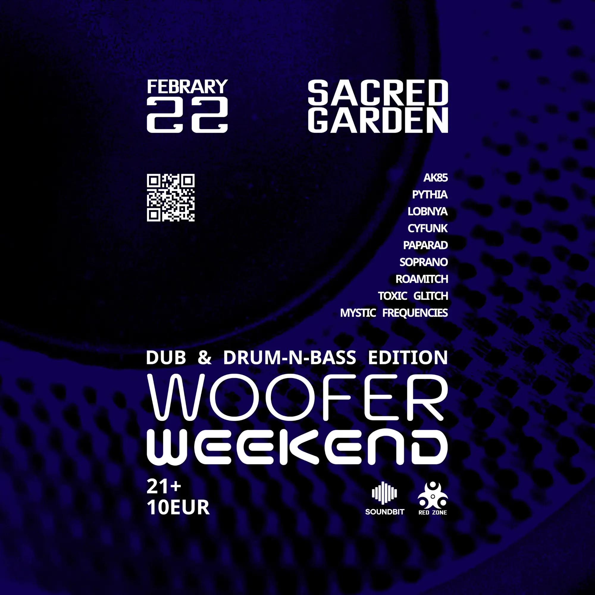 WOOFER WEEKEND – Dub & Drum-n-Bass Edition