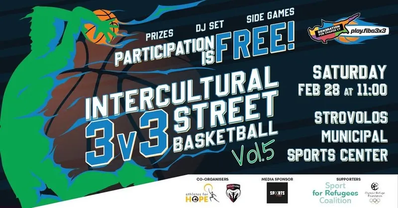Διαπολιτισμικό 3x3 Street Basketball Vol. 5 στο Strovolos