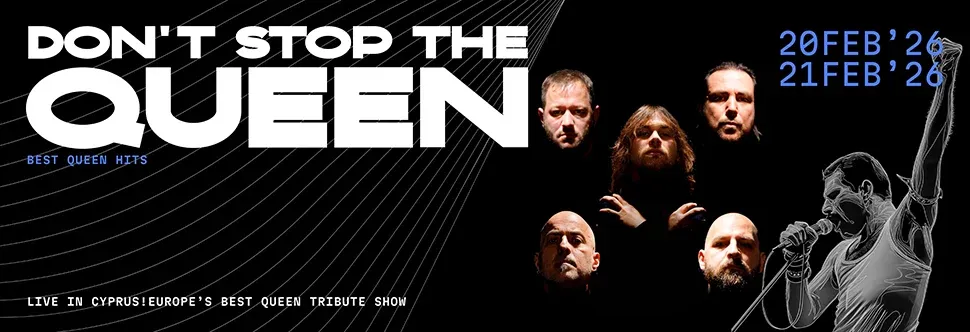 Don’t Stop the QUEEN: Rock Tribute Show in Larnaca & Limassol
