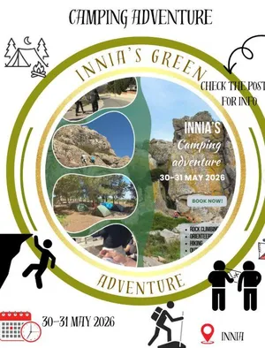 Innia's Green Adventure: Camping Weekend in Paphos