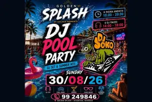 Golden Splash DJ Pool Party in Nicosia