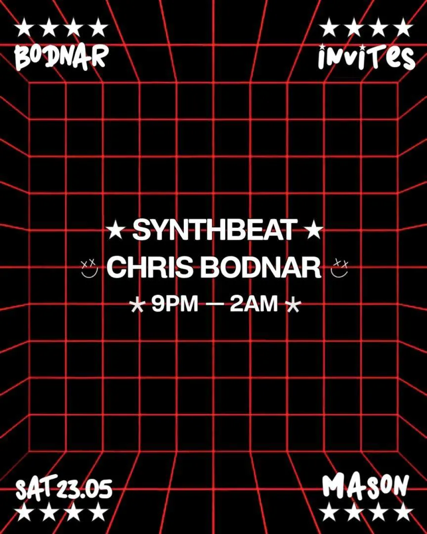 Chris Bodnar Invites SYNTHBEAT
