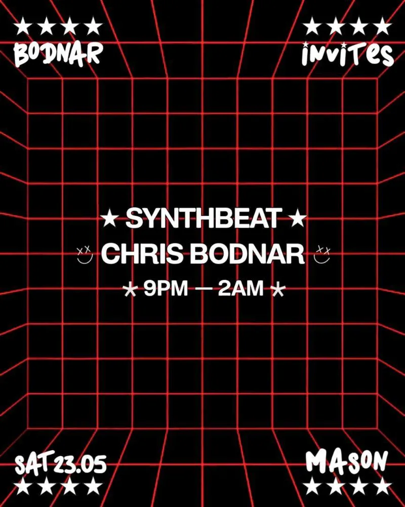 Chris Bodnar Invites SYNTHBEAT