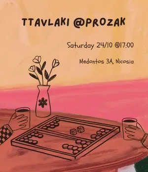 Ttavlaki at Prozak: Backgammon Social Gathering στη Λευκωσία