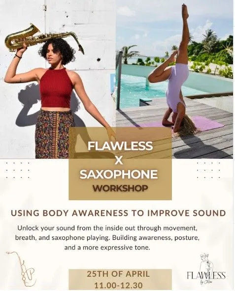Flawless x Saxophone Workshop: Body Awareness in Limassol