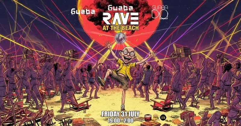 Rave at the Beach: Guaba Do Beach Party in Limassol