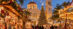 Christmas Avenue. A Christmas Festival in Limassol