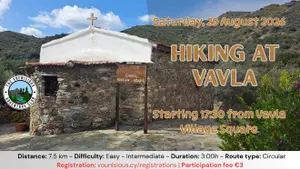 Vounisious Circular Hike at Vavla: Easy-Intermediate Trail in Larnaca