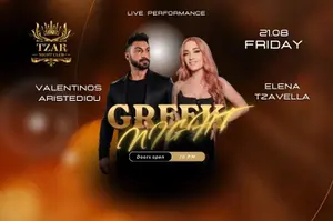 Greek Night Live Music with Elena Tzavella & Valentinos Aristediou