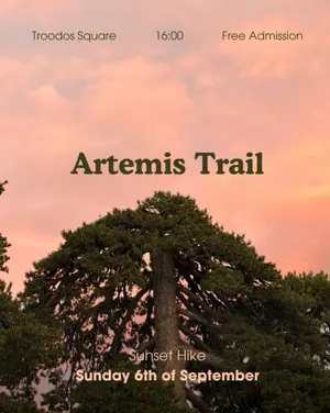 Artemis Trail: Sunset Hike at Troodos Square in Limassol