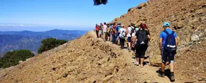 Hiking to the Highest Point of Cyprus