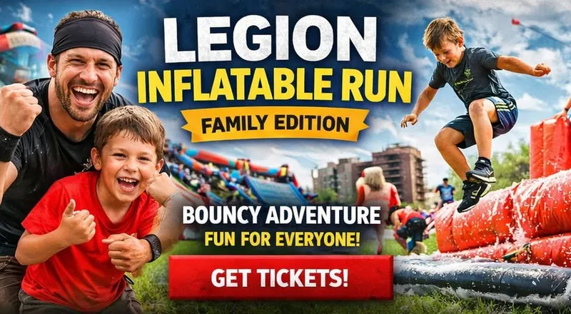 Legion Inflatable Run: Family Edition — весёлый надувной кросс для всей семьи