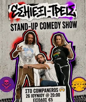Eshiexi-Three: Stand-Up Comedy Show in Nicosia