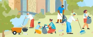 Cleaning with City Friends Club