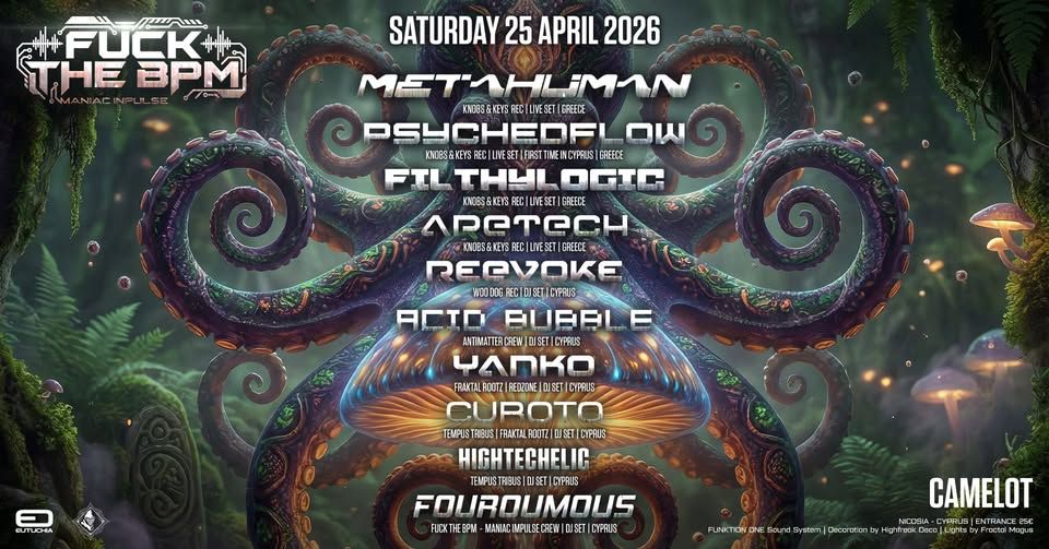 BPM Maniac Impulse: Psytrance Night in Nicosia