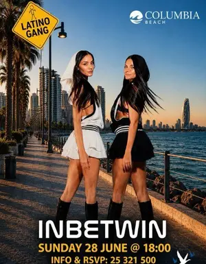 INBETWIN: Latin Music Sunset Party at Columbia Beach