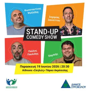 Stand-Up Comedy Night: Greek Comedians in Nicosia