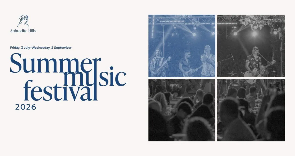 Summer Music Festival 2026: Free Live Music Nights at Aphrodite Hills