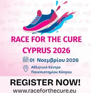 Race for the Cure Cyprus: Charity Run Supporting Breast Cancer in Nicosia