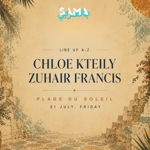 SAMA Afterlight Phase 2 - Ночная живая музыка в Plage du Soleil
