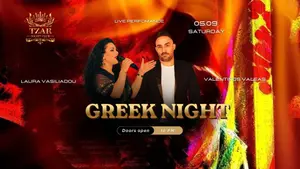 Greek Night: Live Greek Music Night at Tzar Limassol
