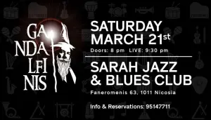 The Gandalfinis: Live Soul & Jazz Night at Sarah’s Jazz Club