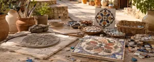 Art Tours in Kedares. Ceramics and Mosaic Workshops