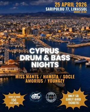 Cyprus Drum & Bass Nights with Miss Mants