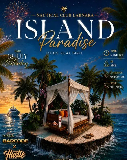 Island Paradise: Nautical Club Pool Party in Larnaca