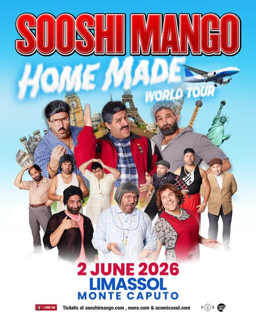Sooshi Mango: Live Comedy Show in Limassol