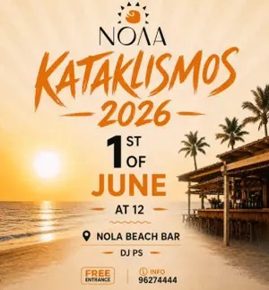 Kataklismos Festival: Beach Party at NOLA in Limassol