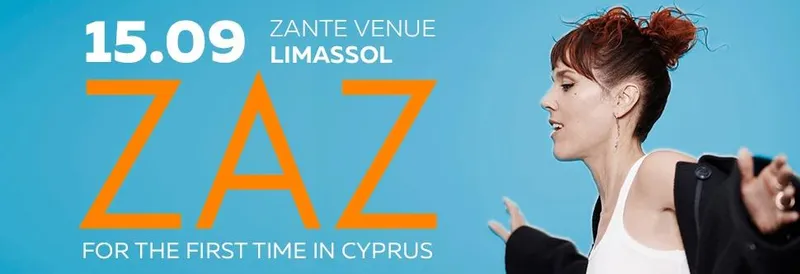 ZAZ σε ζωντανή εμφάνιση για πρώτη φορά στην Κύπρο