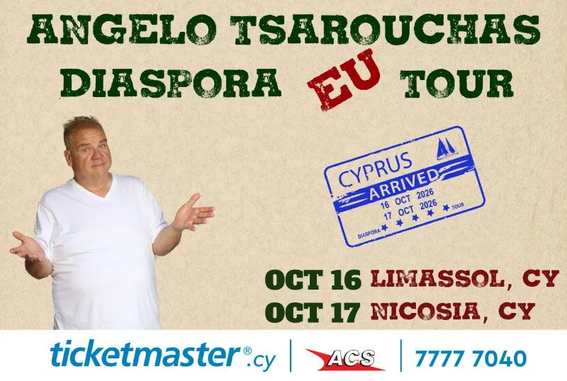 Angelo Tsarouchas: Diaspora Tour Live in Limassol & Nicosia