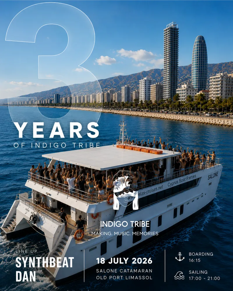 Indigo Tribe: 3 Year Anniversary Boat Party
