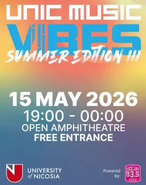 UNIC Music Vibes: Summer Edition III in Nicosia