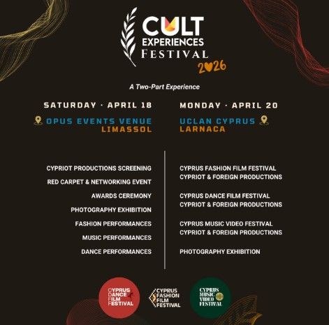 Cult Experiences Festival 2026: Film, Dance & Fashion in Cyprus